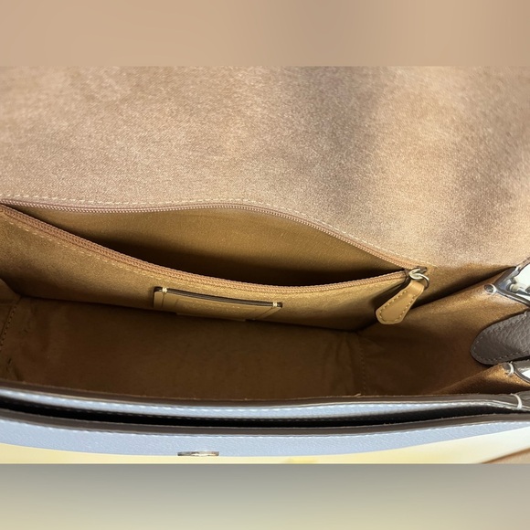 Coach Morgan Shoulder Bag and Matching Wallet in Blue Mist - Picture 10 of 17